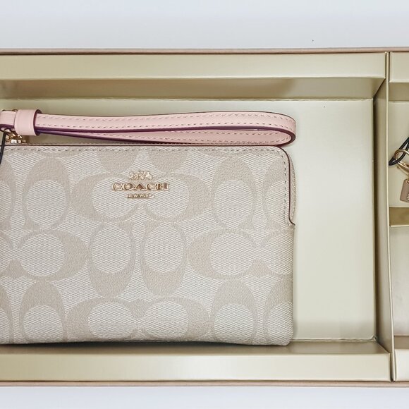 Coach Handbags - Coach Wristlet Boxed Set w/ Charms